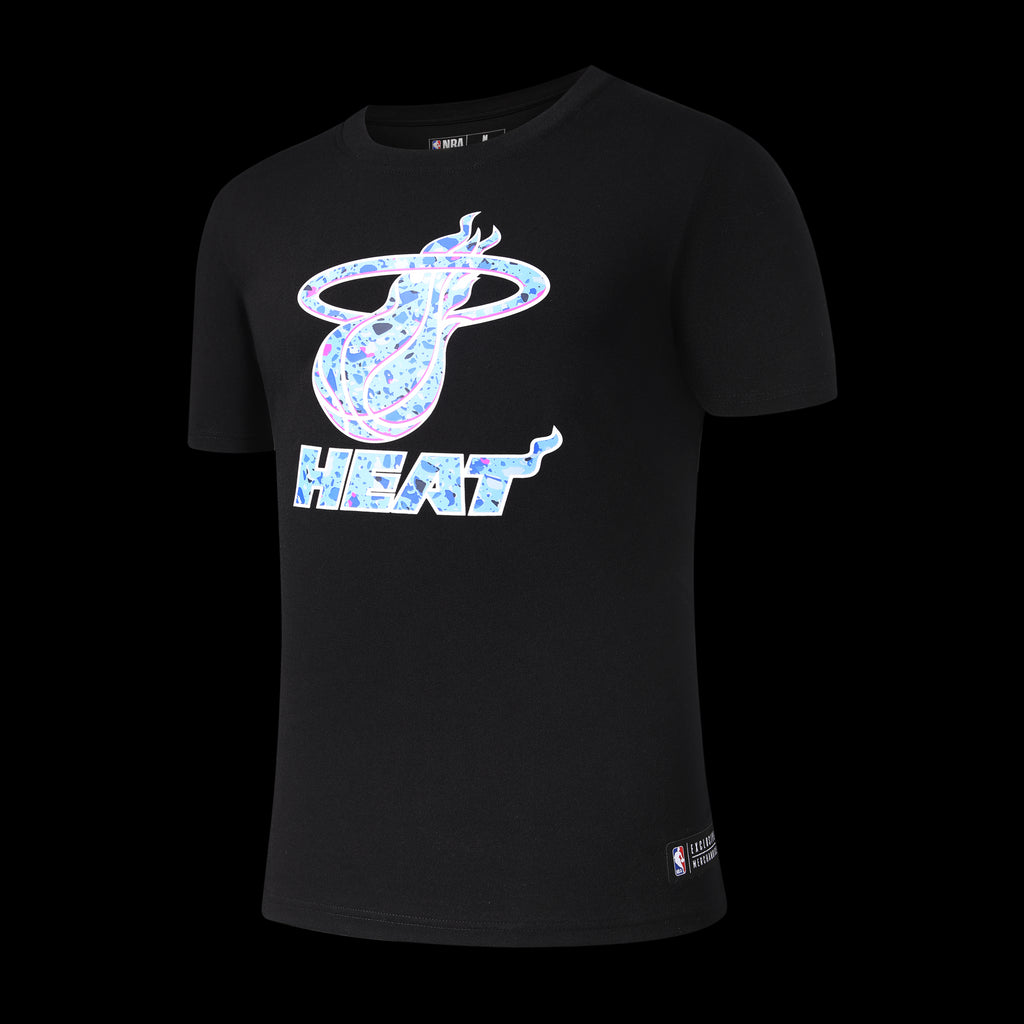 NBA Miami Heat Granite Men's Crew Neck T-Shirt