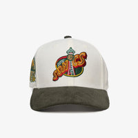Seattle Supersonics Corduroy Visor Pro Crown Snapback