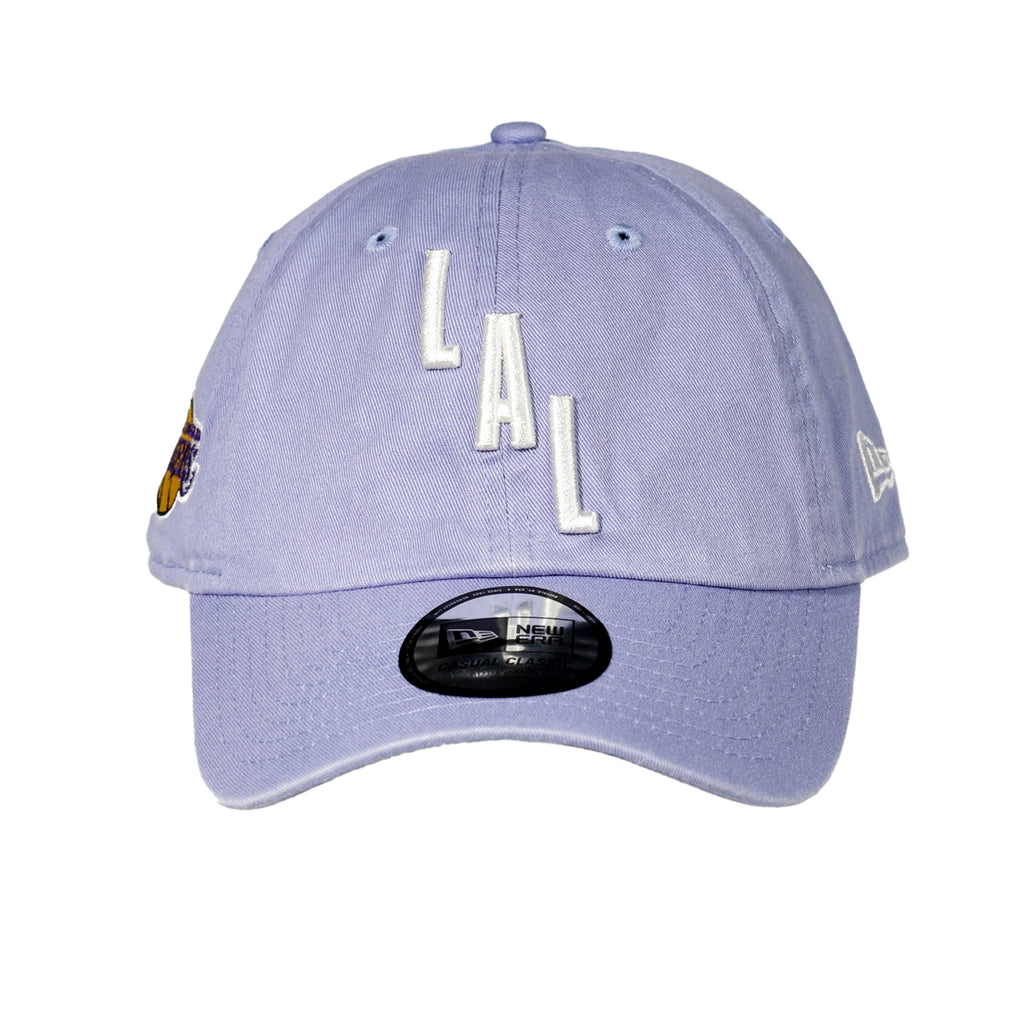 NEW ERA CASUAL CLASSIC LOS ANGELES LAKERS LAVENDER