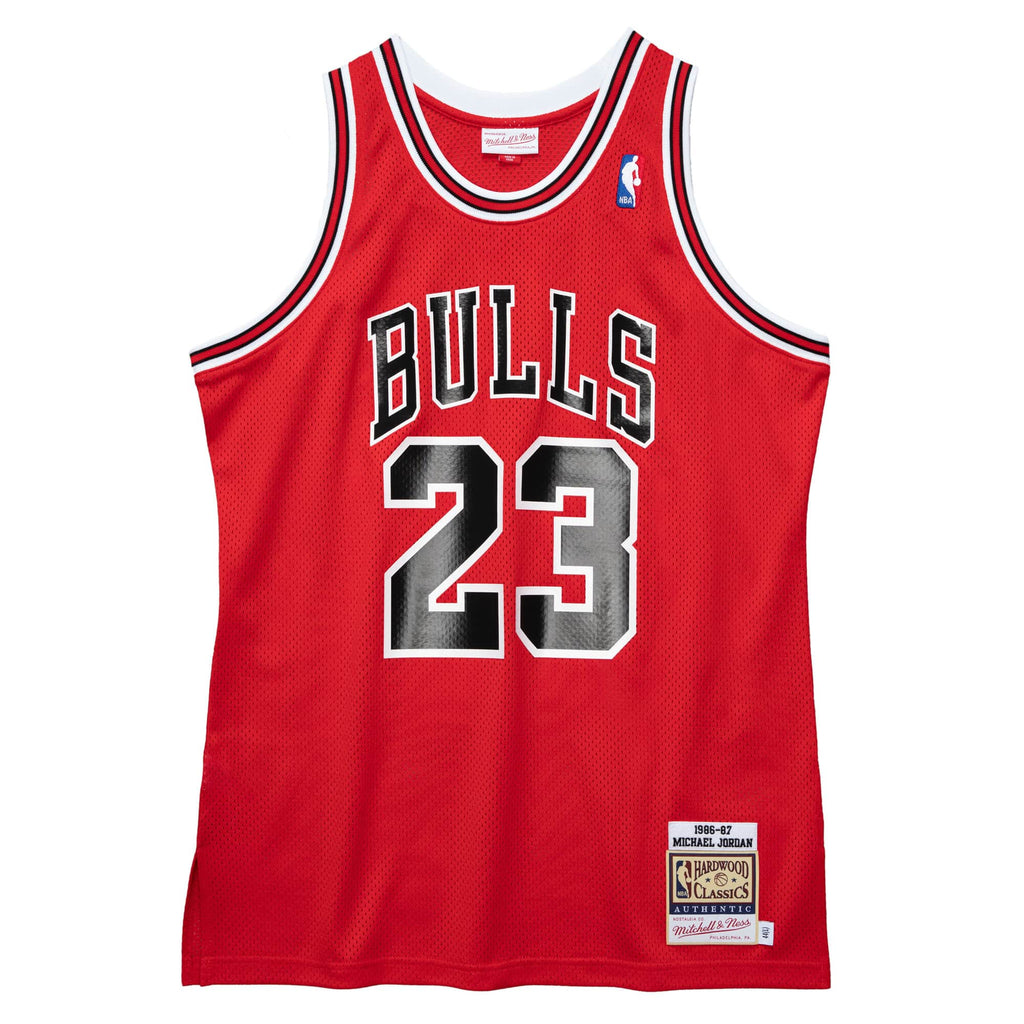 NBA AUTHENTIC JERSEY BULLS 1986 MICHAEL JORDAN