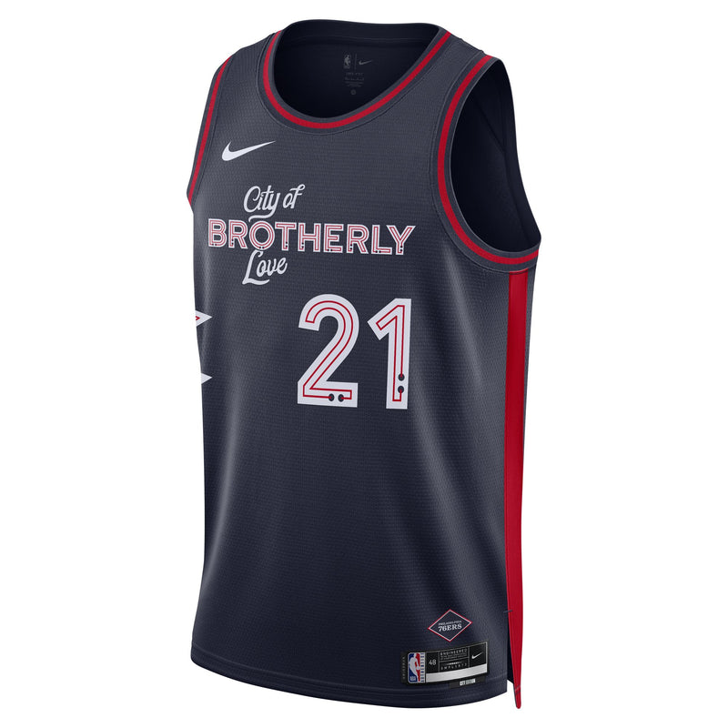 Joel Embiid Philadelphia 76ers City Edition 23/24 Nike Swingman Jersey