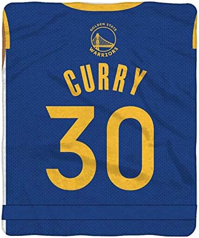 Golden State Warriors Stephen Curry 60" x 80" Raschel Throw Blanket