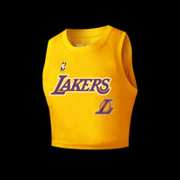 NBA Team Print Cropped Tank - LAKERS