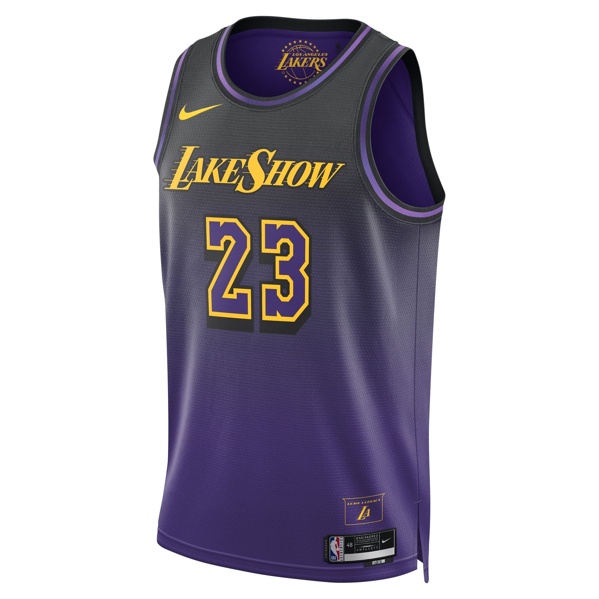 Nba City Edition Jerseys 2018 LeBron James Los Angeles Lakers 2024/25 City Edition Men's Nike