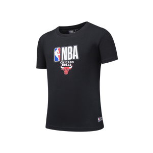NBA BADGES MADNESS T-SHIRT - BLACK