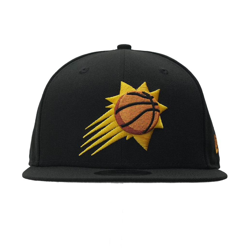 New Era NBA Black 9FIFTY Snapback Cap - Phoenix Suns