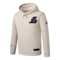 NBA Front Logo Patch Regular Fit Hoodie - Los Angeles Lakers