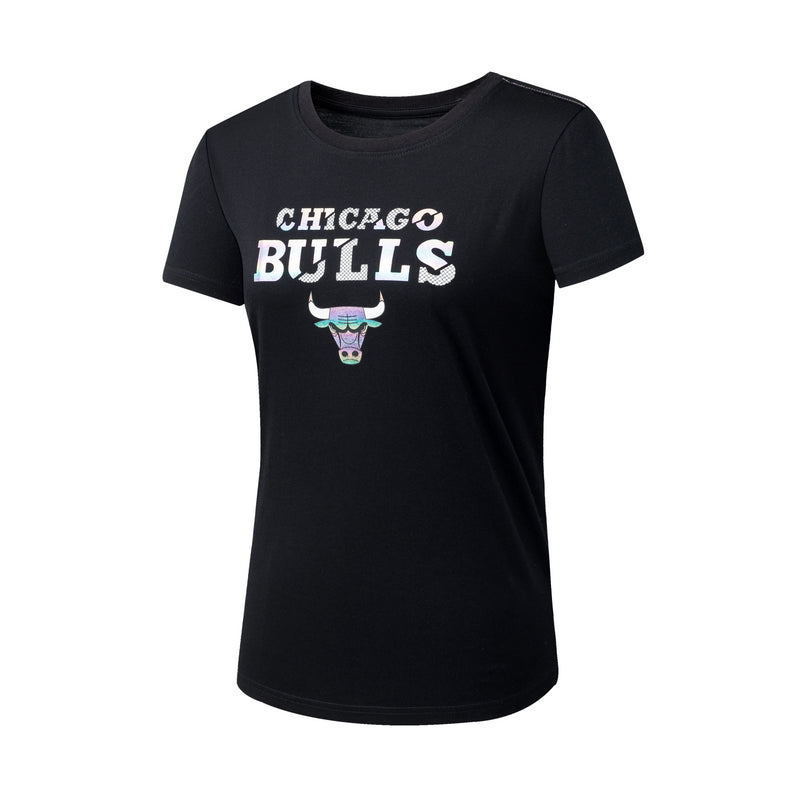 NBA Prismatic Regular Fit Crew Neck T-shirt - Chicago Bulls
