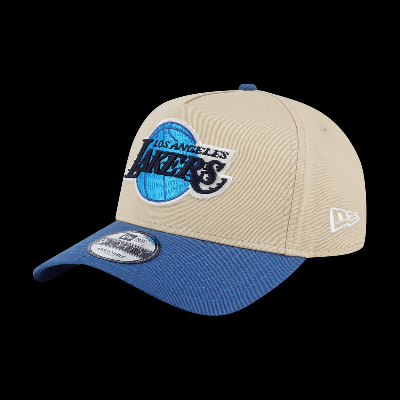 New Era Los Angeles Lakers NBA City Side Patch Vegas Gold