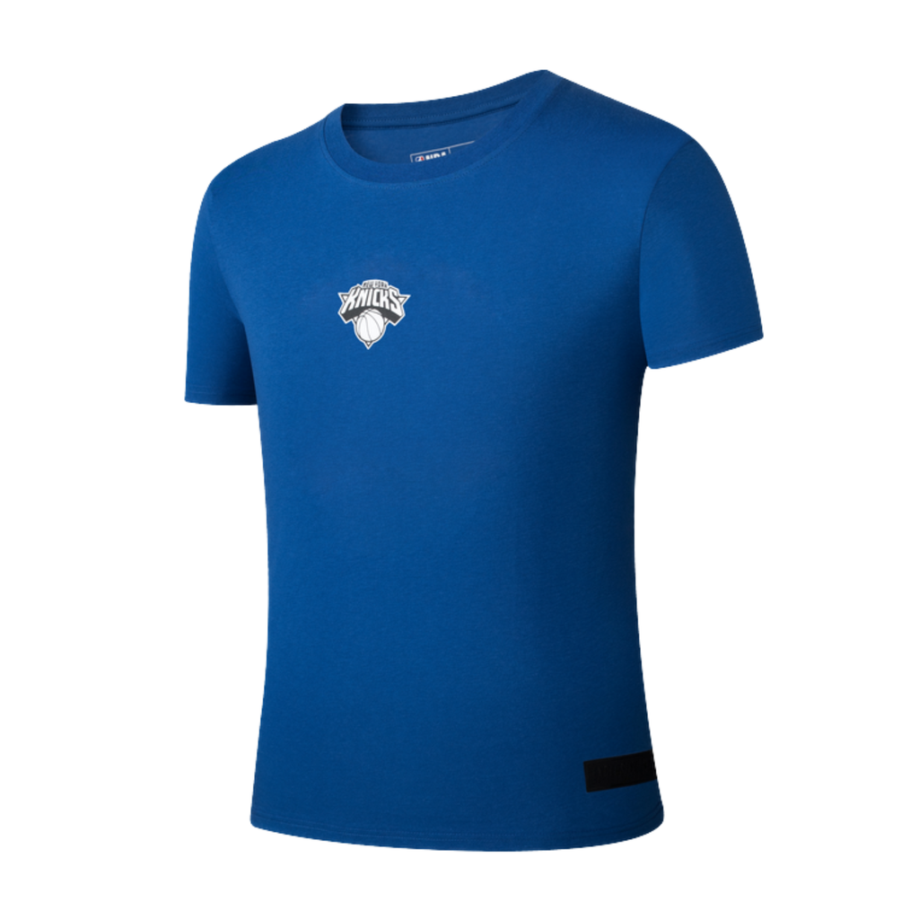 NBA Back HD Print Loose Fit T-shirt - New York Knicks