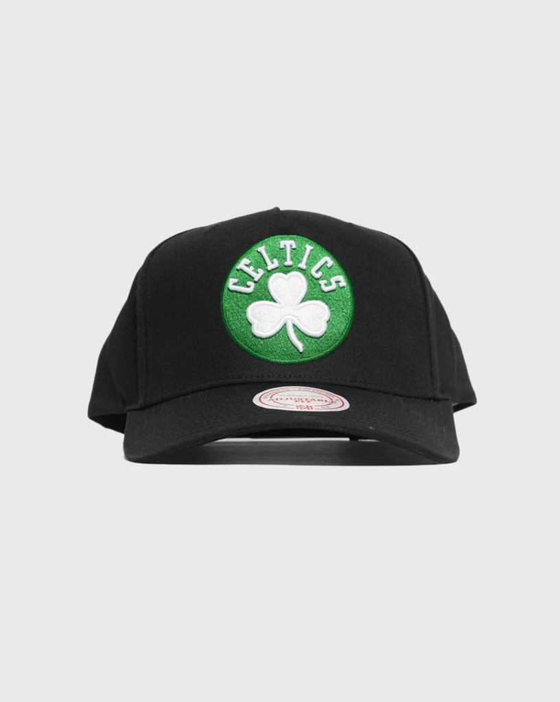 Mitchell & Ness Boston Celtics Team Colour Logo MVP Snapback