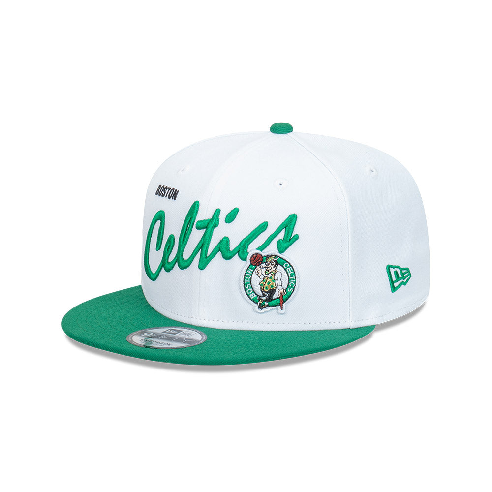 Boston Celtics Vintage Script Snapback