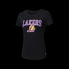 NBA Team Logo Print Regular Fit T-shirt - BLACK1, LAKERS