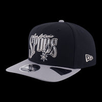 New Era San Antonio Spurs Nba Infilled Black 9Fifty Of Pcv Cap