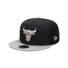 9FIFTY Chicago Bulls 2-Tone Black Stone Snapback
