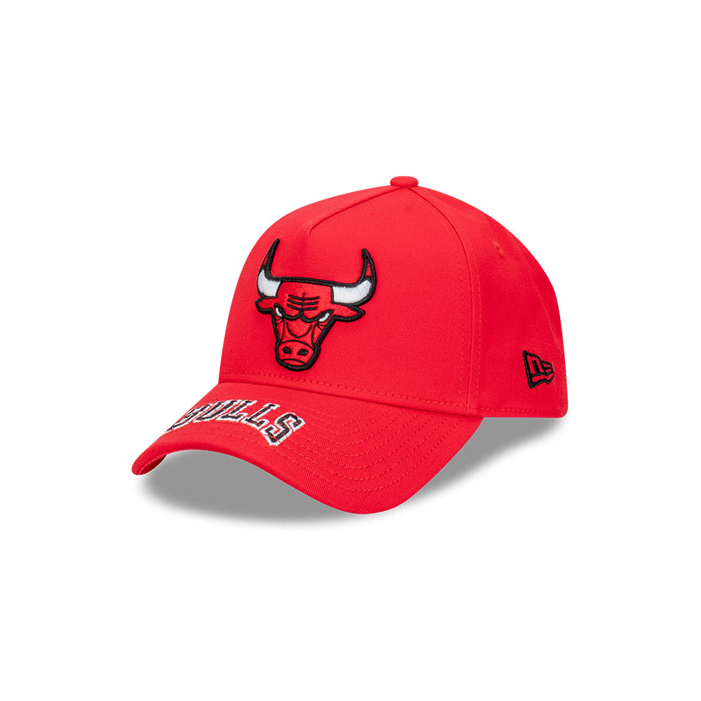 Chicago Bulls Team Visor Wordmark Snapback