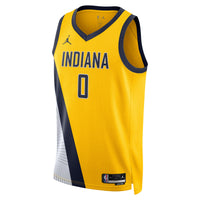Jordan Brand Tyrese Haliburton Indiana Pacers Swingman Jersey - Statement Edition