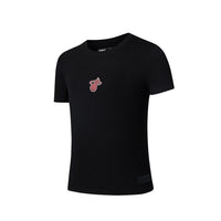 NBA Back HD Print Loose Fit T-shirt - Miami Heat