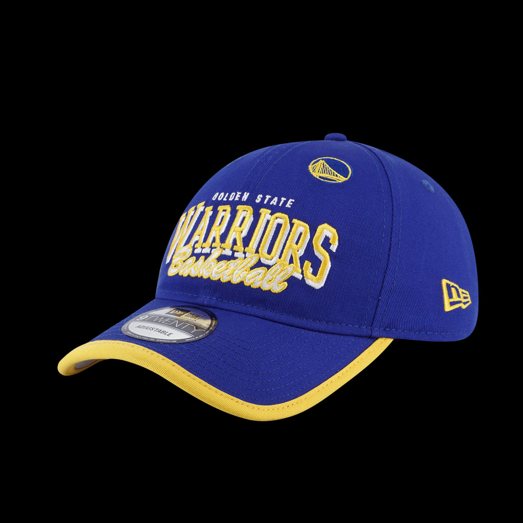 New Era NBA Basketry 9TWENTY Adjustable Cap - Golden State Warriors