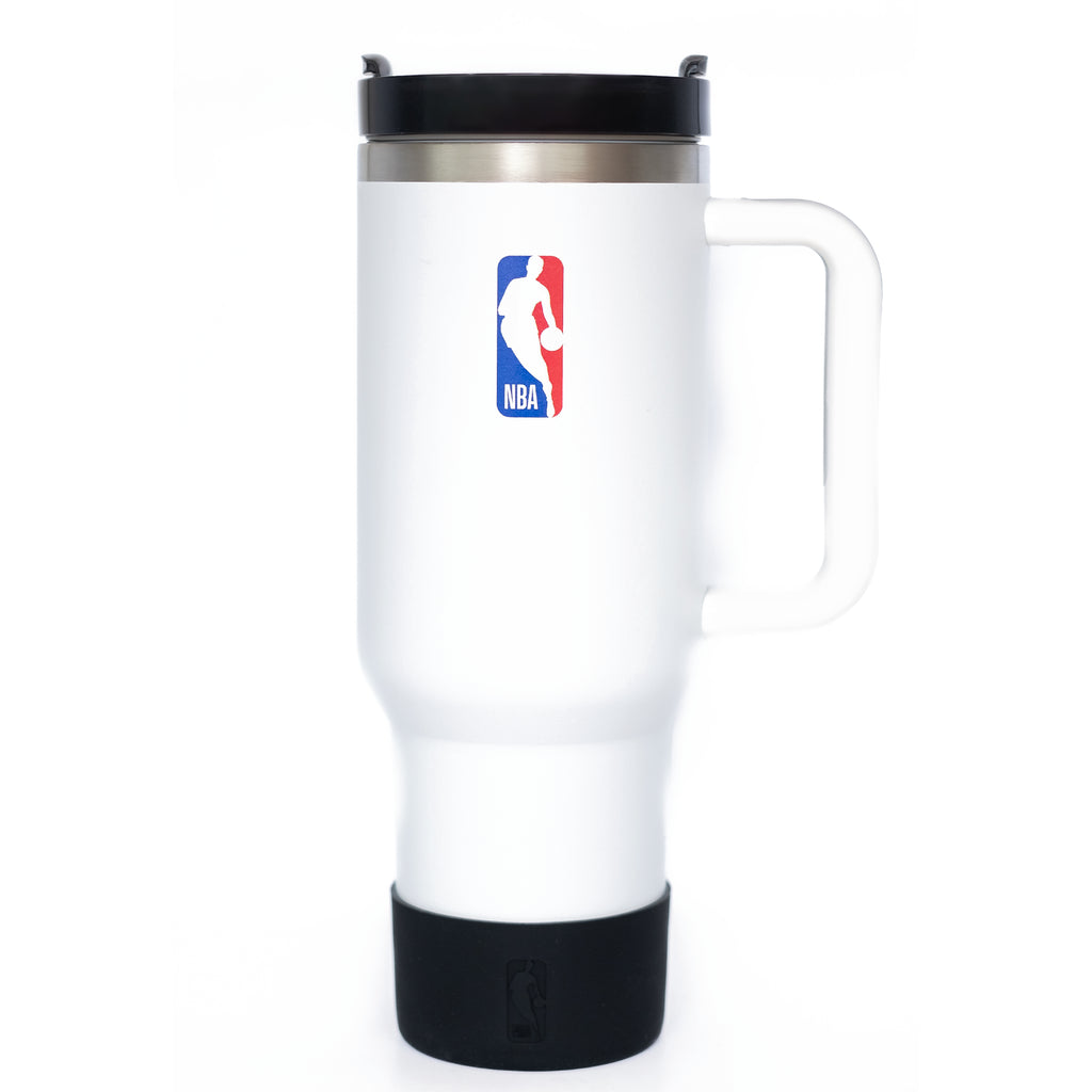 NBA Logoman 40oz Travel Mug - White