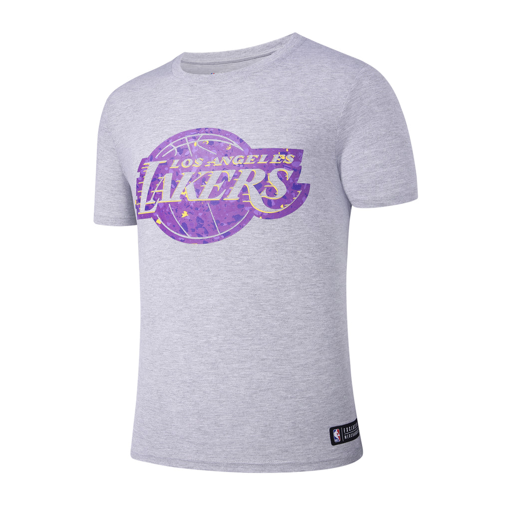 NBA Los Angeles Lakers Granite Men's Crew Neck T-Shirt