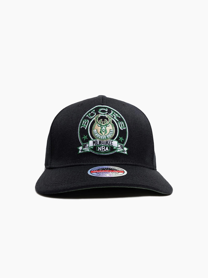 Mitchell & Ness Milwaukee Bucks Emblem MVP Snapback