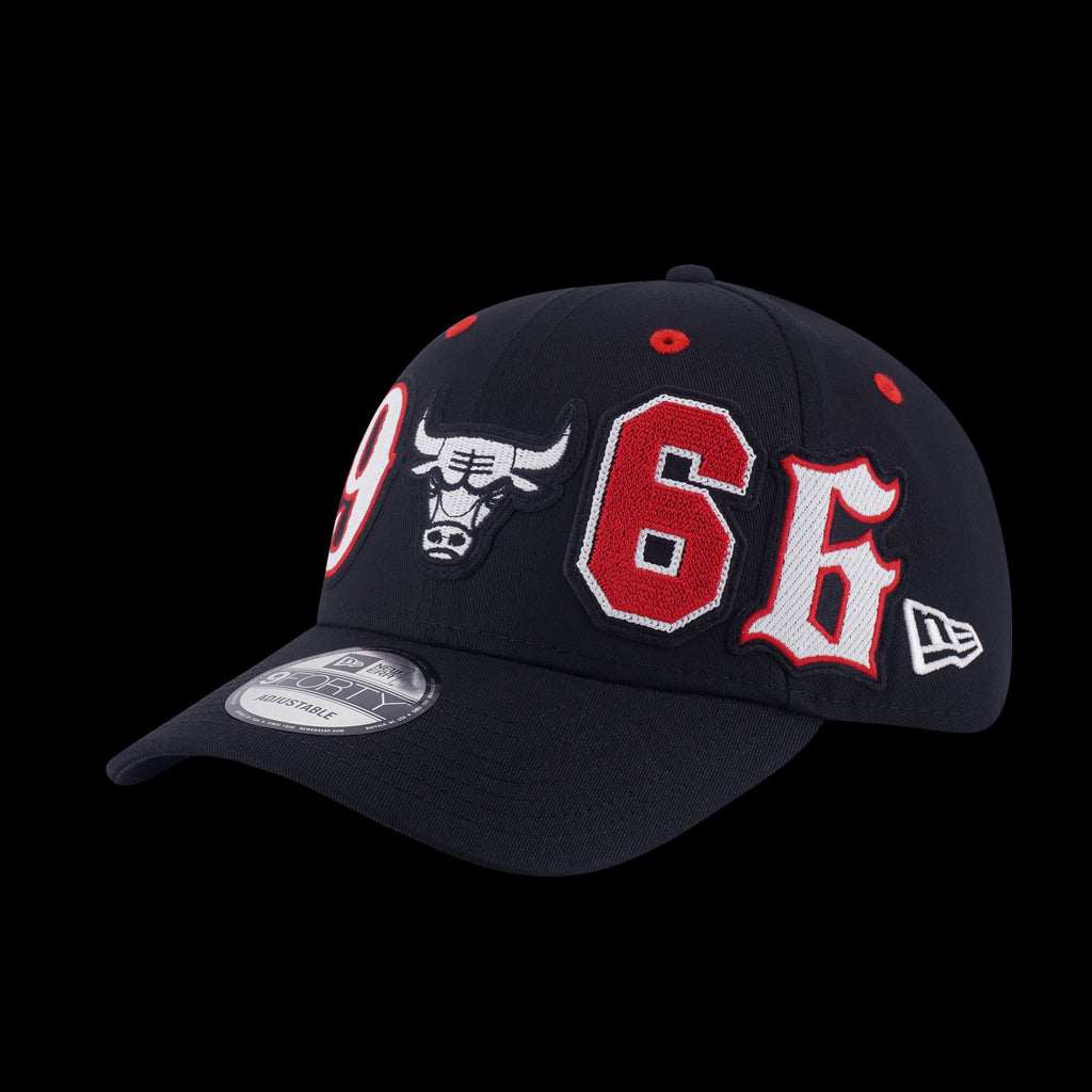 Chicago Bulls Mix League Patch Black 9Forty Cap
