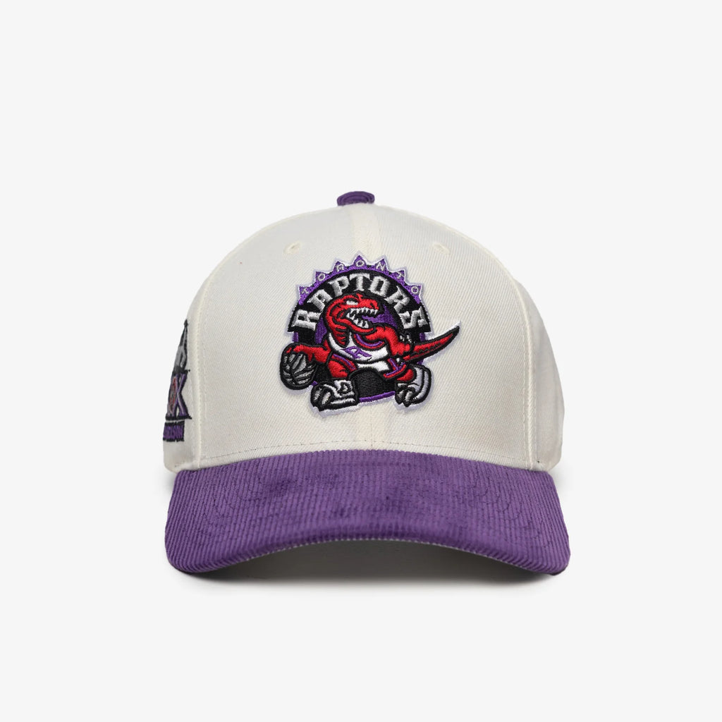 Toronto Raptors Corduroy Visor Pro Crown Snapback