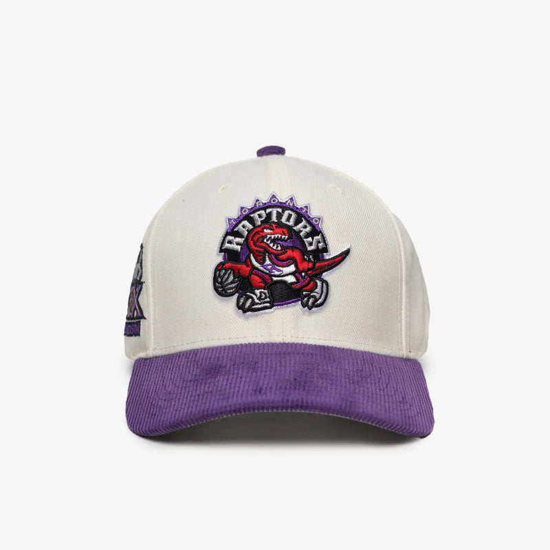 Toronto Raptors Corduroy Visor Pro Crown Snapback