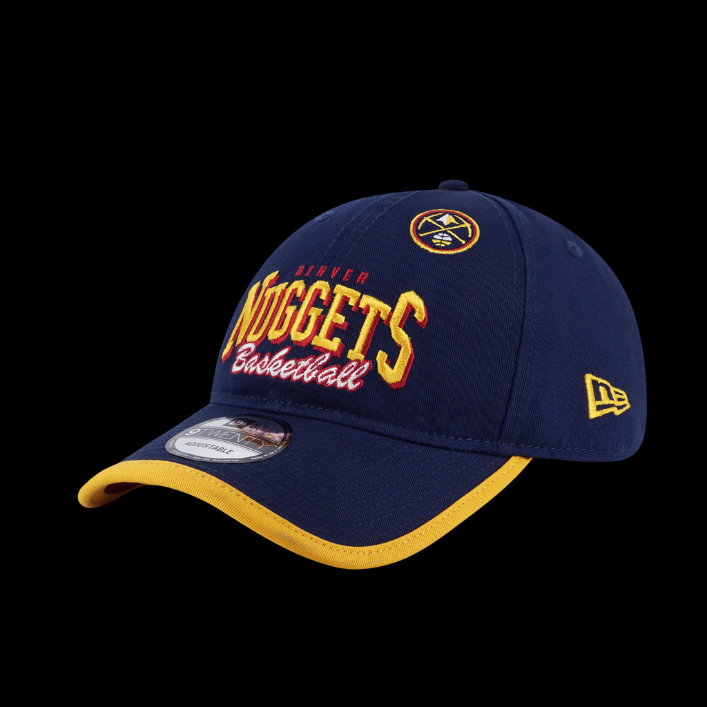 New Era NBA Basketry 9TWENTY Adjustable Cap - Denver Nuggets