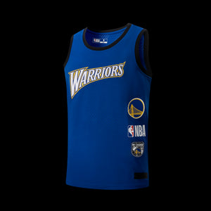 NBA Logo Patches RF Mesh Tank Top - Golden State Warriors