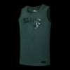 NBA Front Placement Embroidery Regular Fit Mesh Tank Top - CELTICS