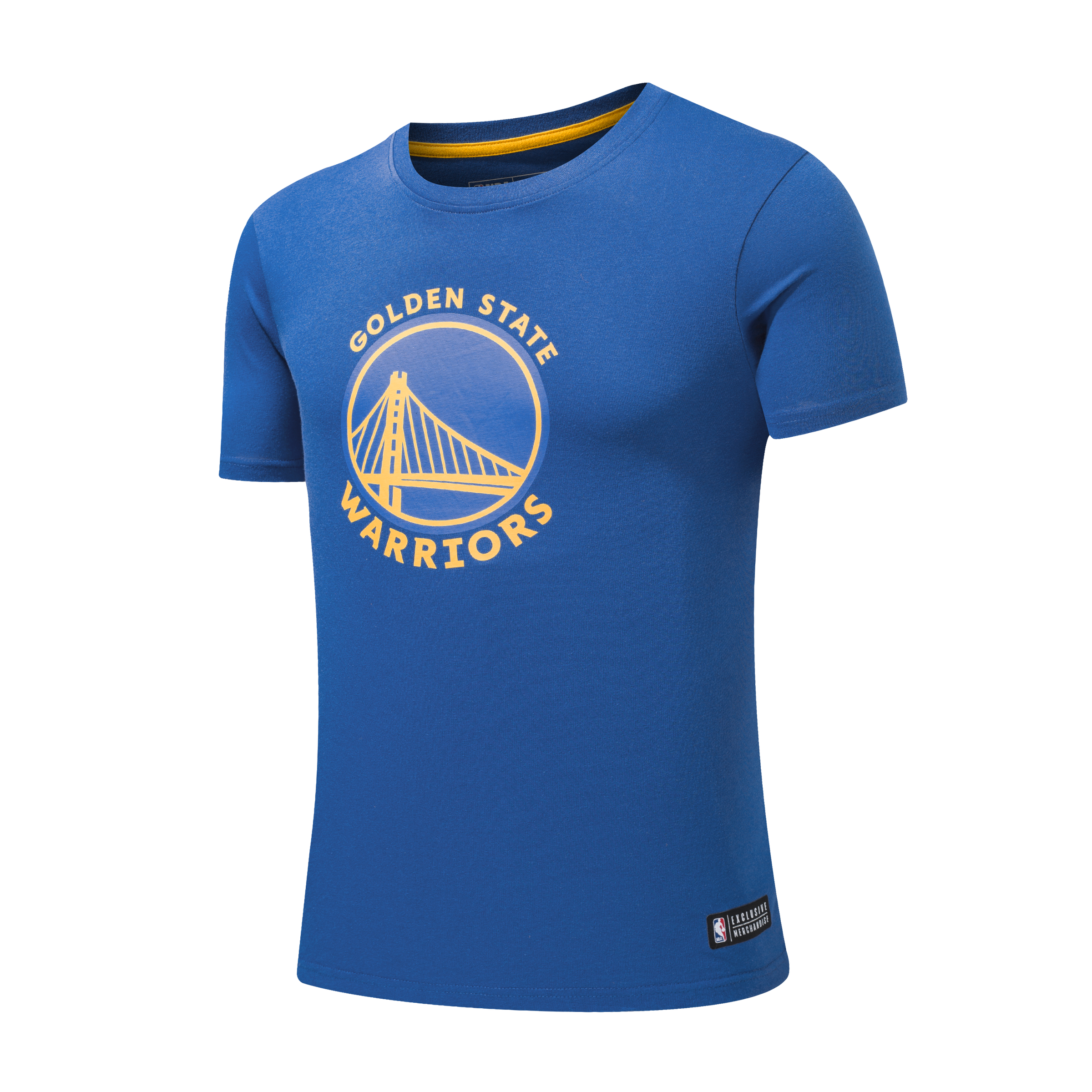 NBA BASICS PRIMARY LOGO T-SHIRT ROYAL2, WARRIORS