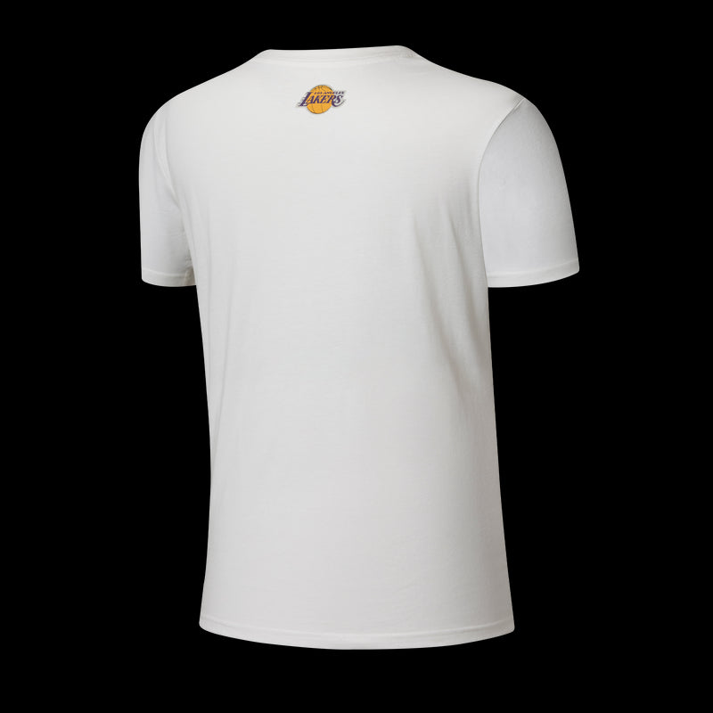 NBA Front Arch Print Regular Fit T-Shirt - Los Angeles Lakers