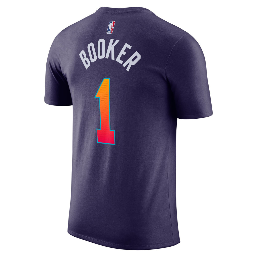 Devin Booker Phoenix Suns City Edition 23/24 Nike Name and Number Tee