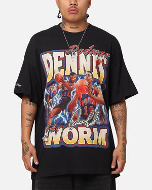 Mitchell & Ness Detroit Pistons Dennis Rodman Rookie Season T-Shirt