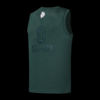 NBA Front Placement Embroidery Regular Fit Mesh Tank Top - CELTICS