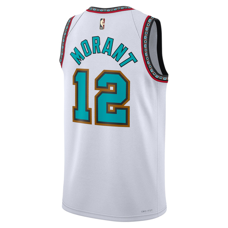 Ja Morant Memphis Grizzlies 2024/25 Hardwood Classics Men's Nike Dri-FIT NBA Swingman Jersey
