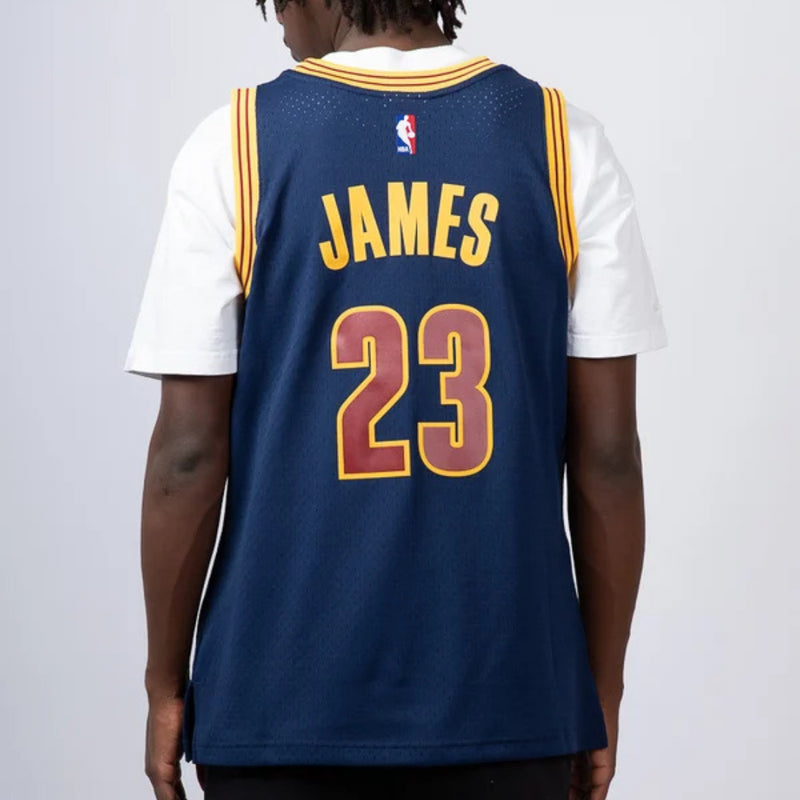 LeBron James 2015 Cleveland Cavaliers Hardwood Classic Swingman Alternate NBA Jersey
