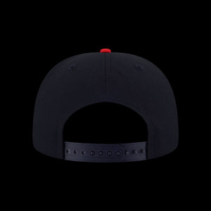 Chicago Bulls NBA Two Tone Block Official Team Color 9FIFTY Snapback Cap