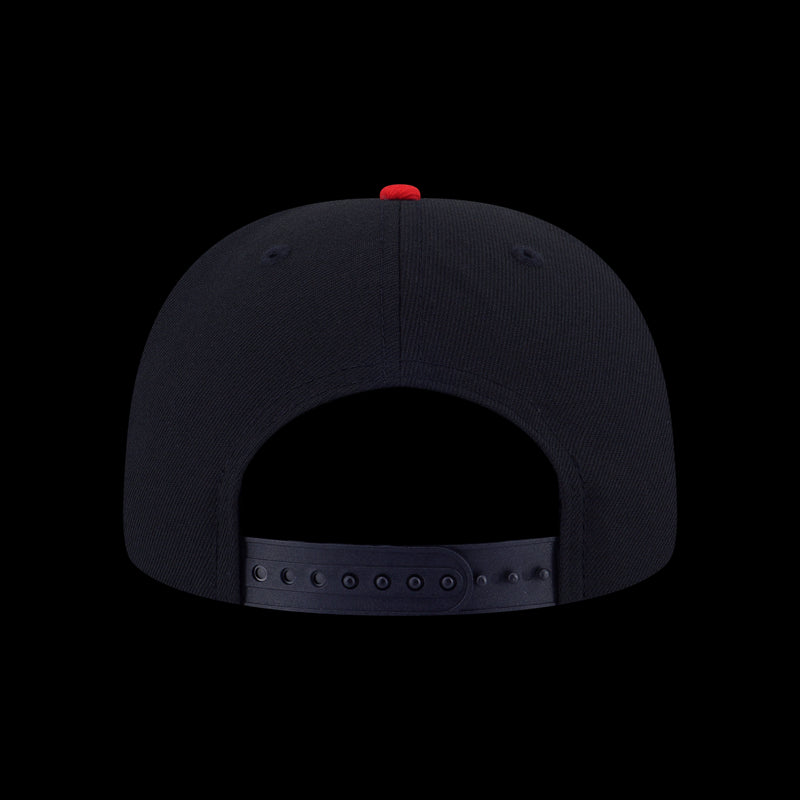 Chicago Bulls NBA Two Tone Block Official Team Color 9FIFTY Snapback Cap