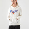 NBA Team Print Loose Fit Hoodie - New York Knicks