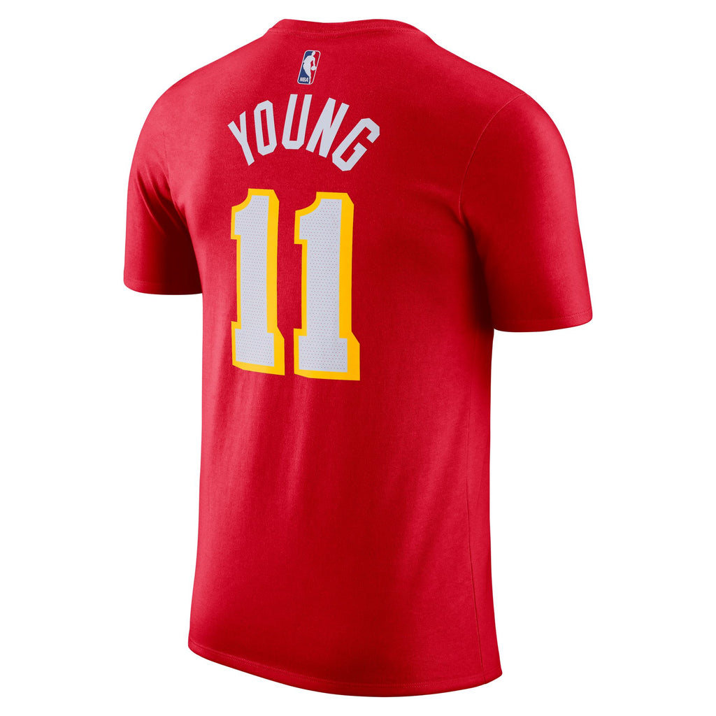 Trae Young Atlanta Hawks Men's Nike Icon Edition NBA T-Shirt