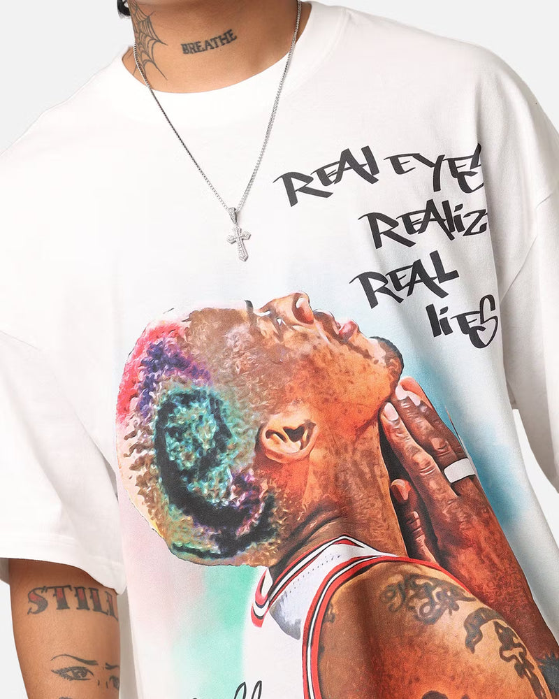 Mitchell & Ness Chicago Bulls Dennis Rodman Real Lies T-Shirt