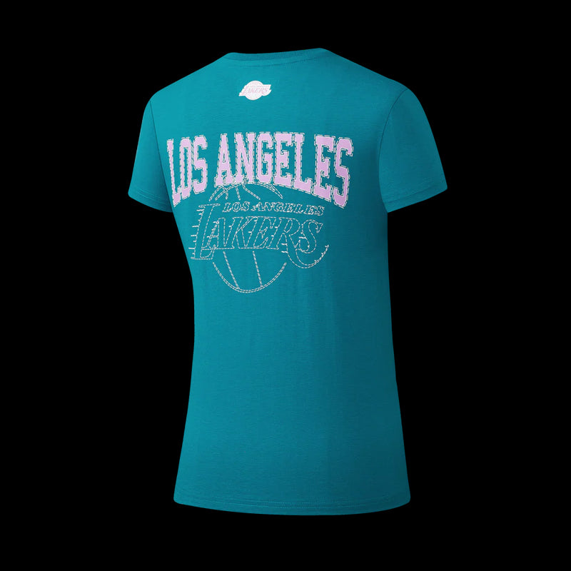 NBA Stitches Loose Fit Crew Neck T-shirt - Los Angeles Lakers