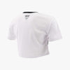 NBA Front Wordmark Print Boxy Fit Crop Top - Chicago Bulls