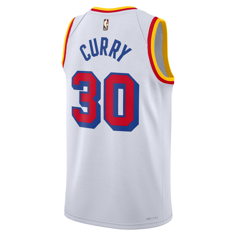 Stephen Curry Golden State Warriors 2024/25 Hardwood Classics Men's Nike Dri-FIT NBA Swingman Jersey