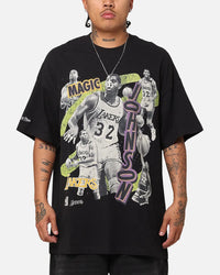 Mitchell & Ness Los Angeles Lakers Magic Johnson Abstract Player T-Shirt