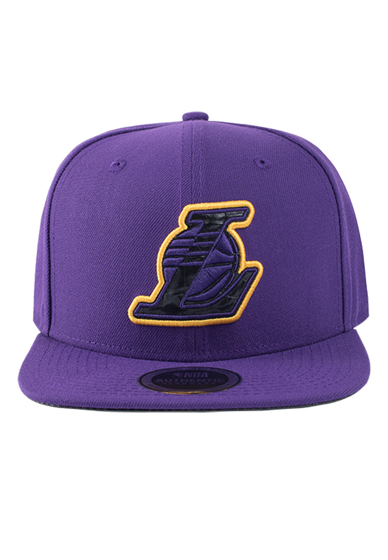 NBA Skin Flat Snap Back Cap - Los Angeles Lakers