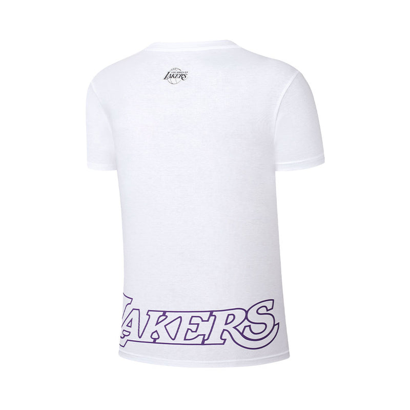 NBA Snake Texture Patch Regular Fit T-shirt - Los Angeles Lakers